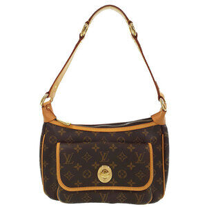 Louis Vuitton Monogram Leather Brown Tikal Shoulder Bag